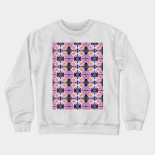 Crocus Pattern Crewneck Sweatshirt